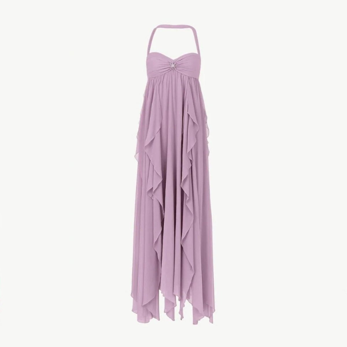 Aurelia | Damen Rückenfreies Maxikleid Volants – Rückenfrei Maxi Volant 2026