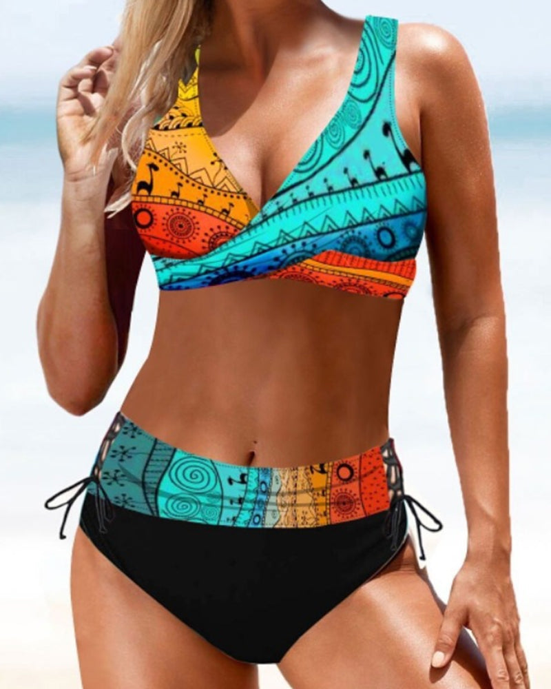 Eva - farbenfrohes, verspieltes Bikini