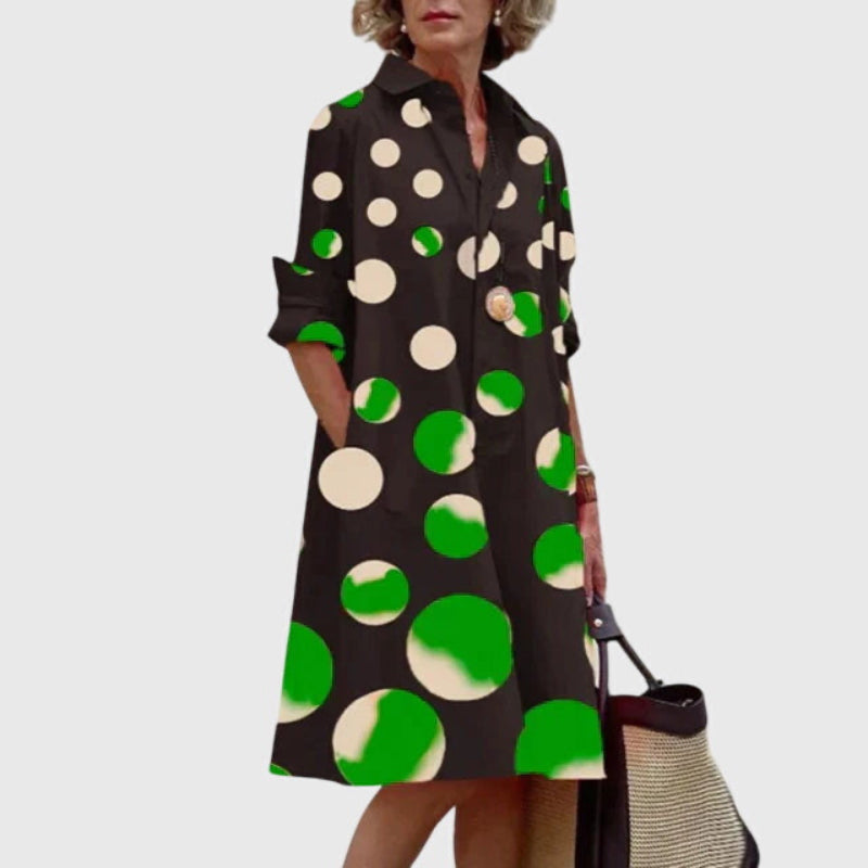 Oshadi - Elegantes Mini Kleid Mit Tasche