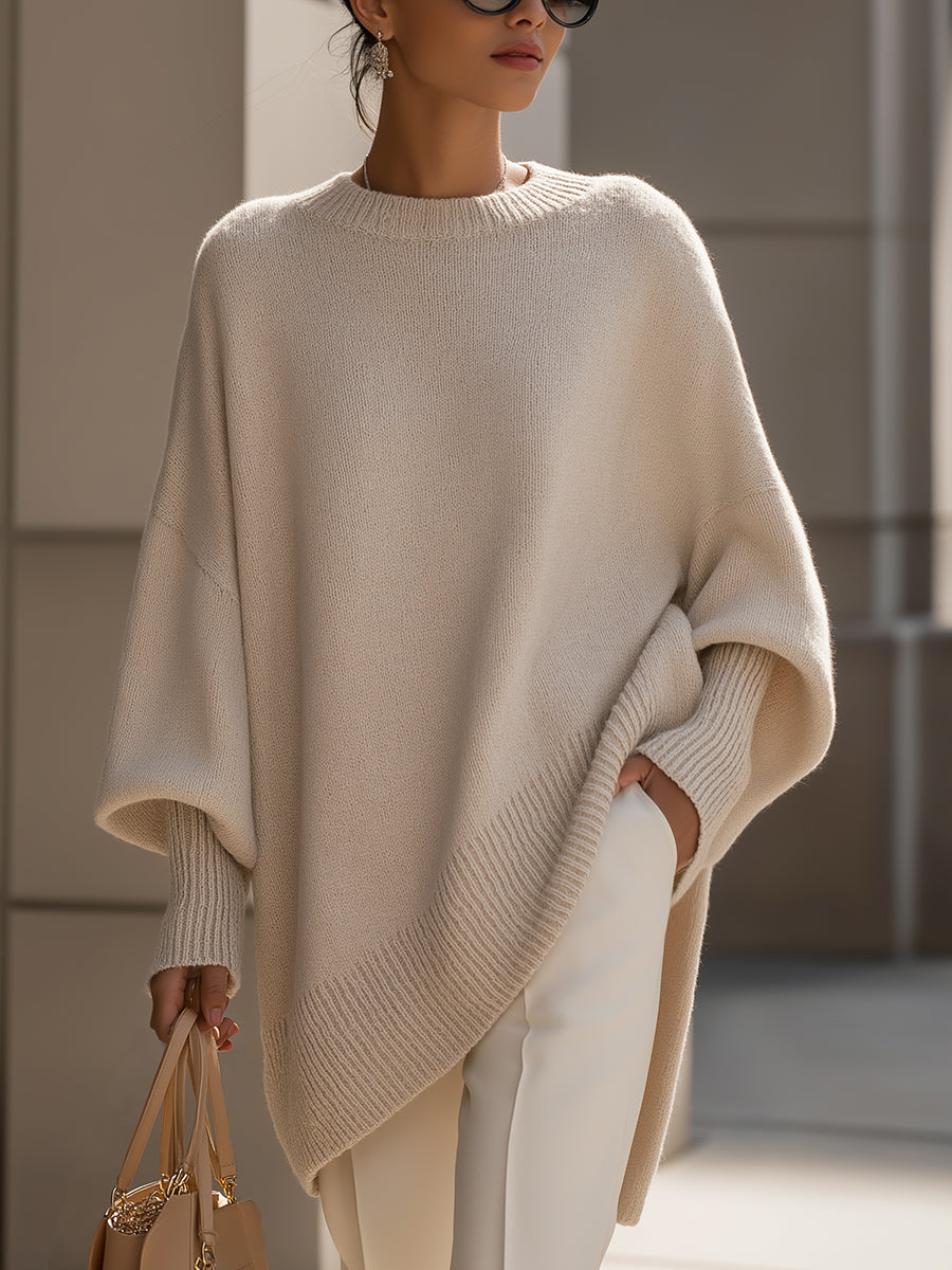 Alina – Minimalistischer Luxus-Strickpullover