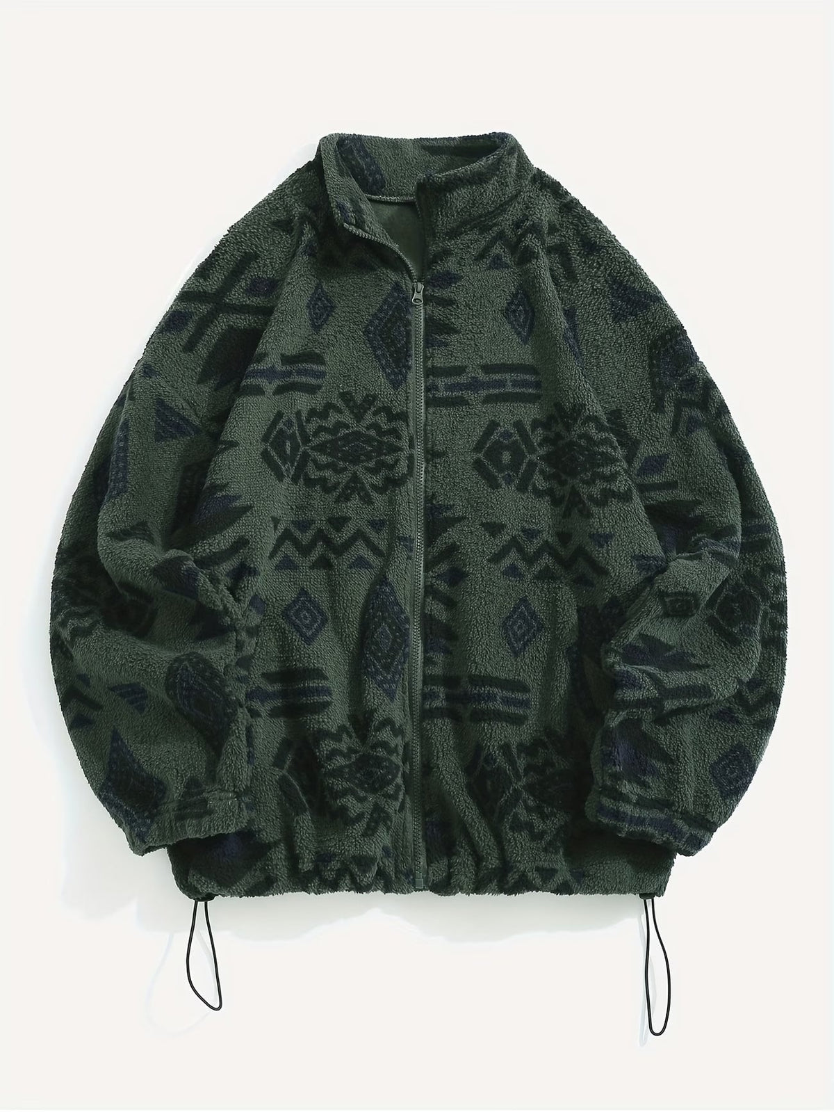 Esra – Langärmelige Jacke Mit Geometrischem Muster