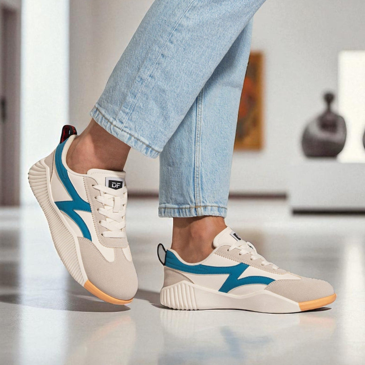 Zelda | Damen Schnür Sneaker Fußgewölbestütze – Komfort Schnürsneaker Stütze 2026