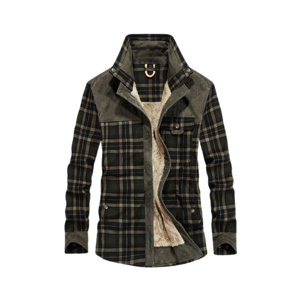 WODEN - Jacke aus dickem Flanell für Männer