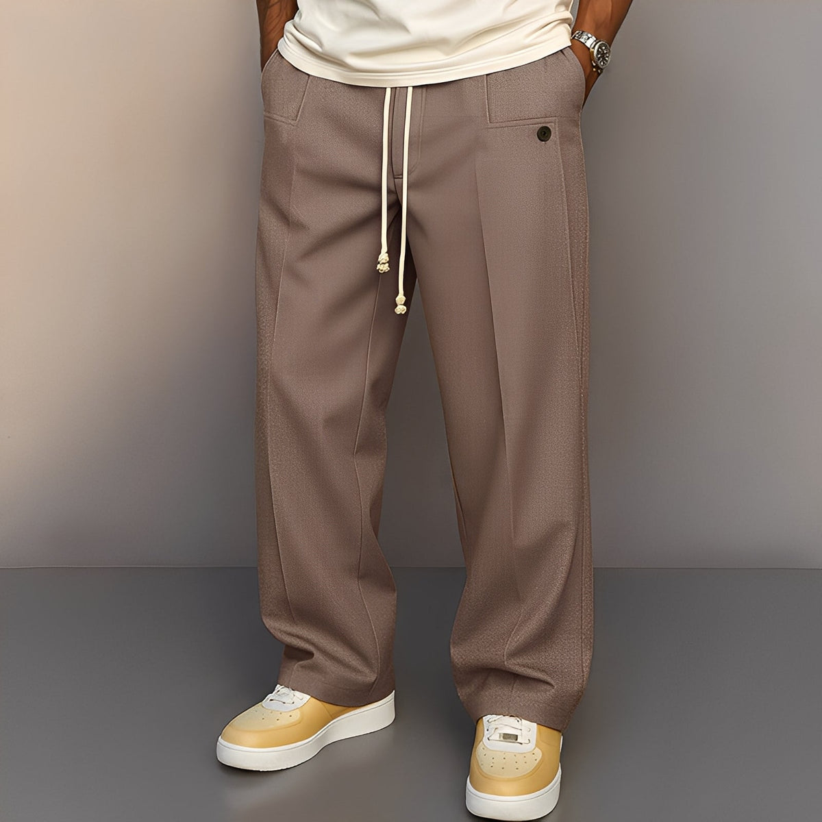 Henri - Bequeme Herrenhose mit Zugband