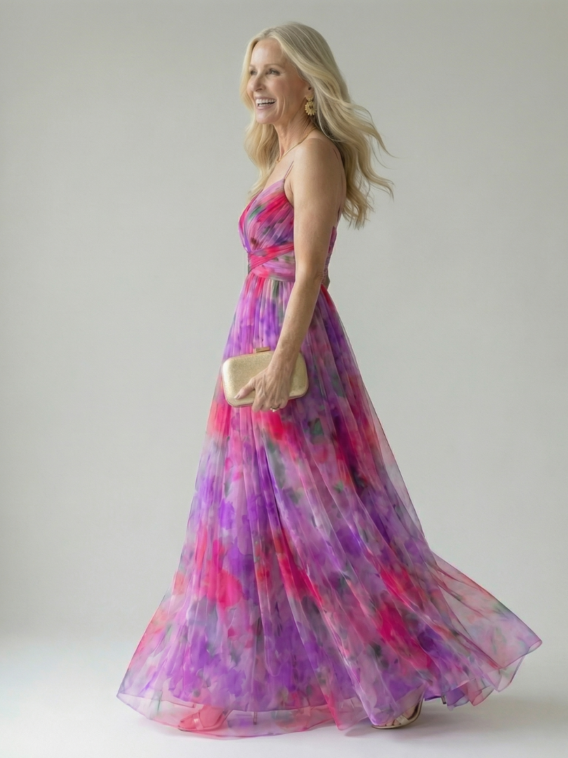 Isel | Soft Wrap Maxikleid