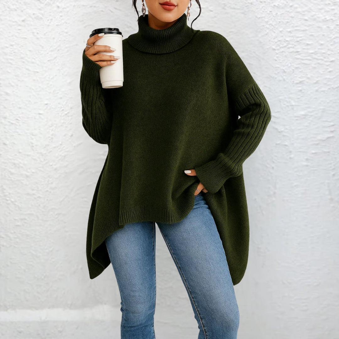Brigit™ | Lässiger Rollkragenpullover