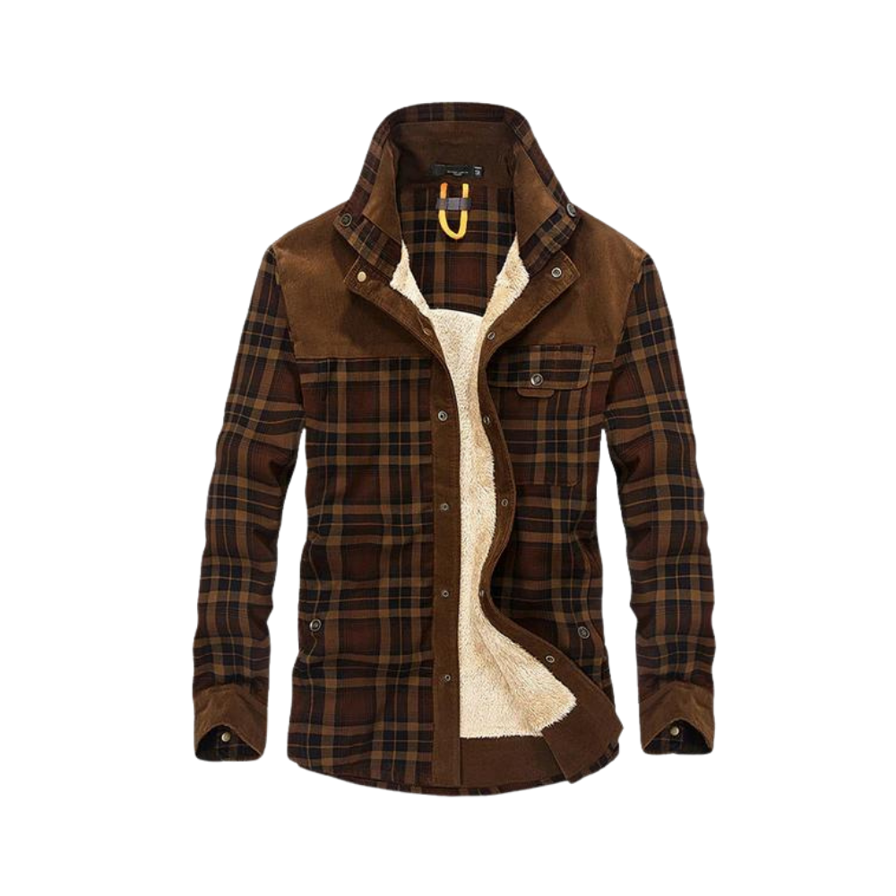 WODEN - Jacke aus dickem Flanell für Männer