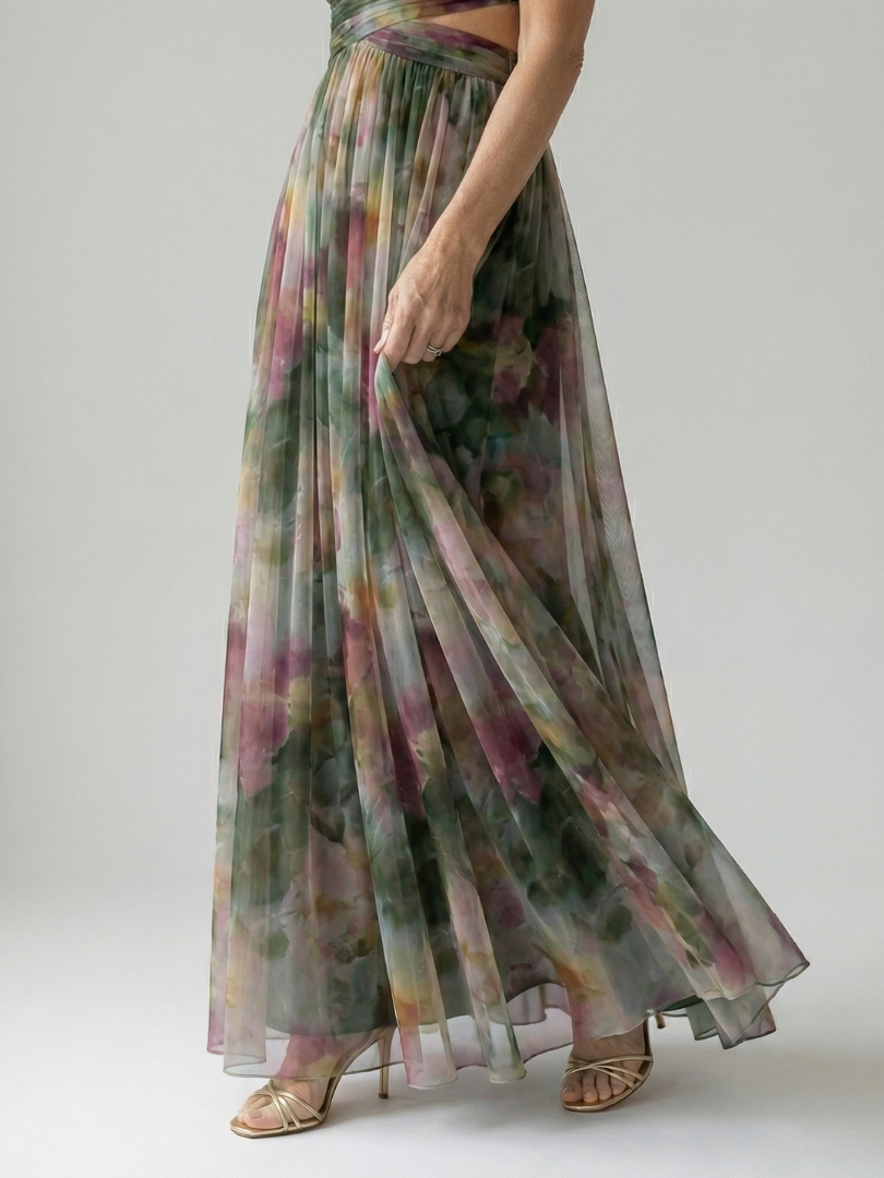Isel | Soft Wrap Maxikleid