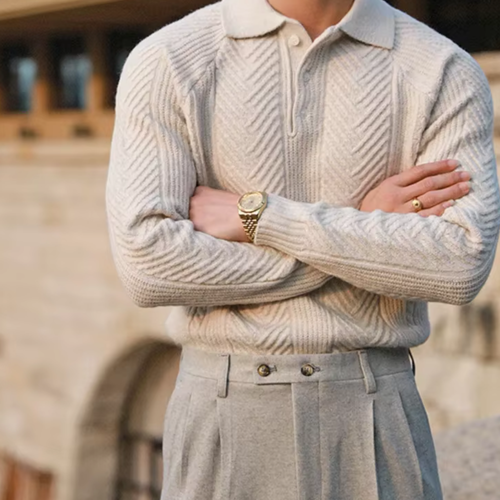 TOMFELD – DER PULLOVER, DER IHRE AUSSTRAHLUNG NEU DEFINIERT