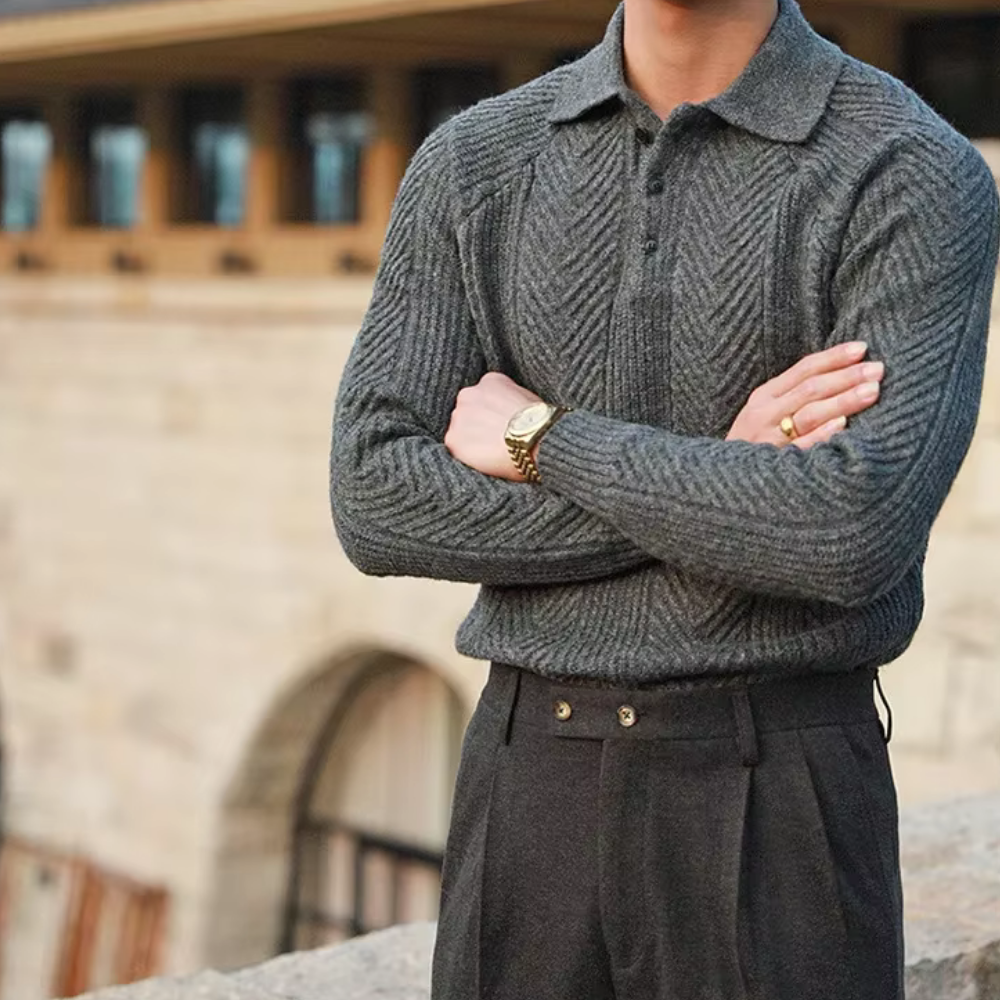 TOMFELD – DER PULLOVER, DER IHRE AUSSTRAHLUNG NEU DEFINIERT