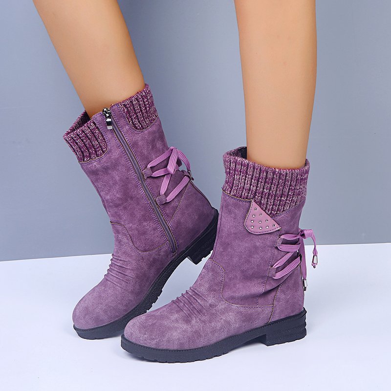 Ruvorin | Luxus-Woll-Winterstiefel aus italienischem Rindsleder