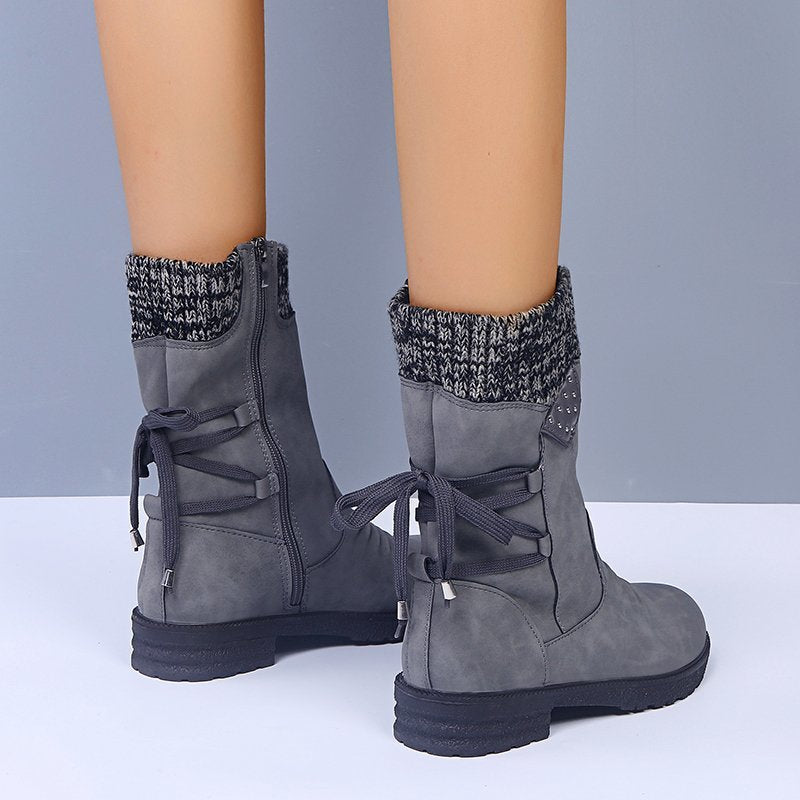 Ruvorin | Luxus-Woll-Winterstiefel aus italienischem Rindsleder