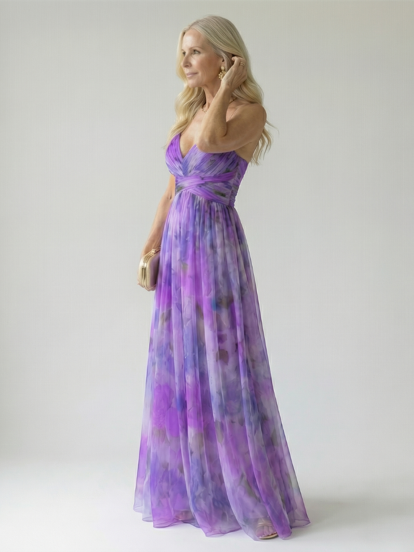 Isel | Soft Wrap Maxikleid