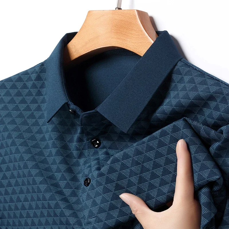 Henrik | Diamond Polo Shirt für moderne Herrenmode