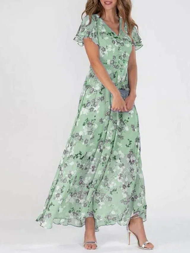 Gabriele | Damen Glamouröses Kaschierendes Maxikleid – Maxi Glamour Kaschierend 2026