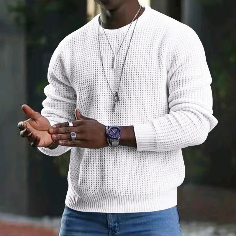 Liana | Herren Langarm Rundhalsausschnitt Pullover