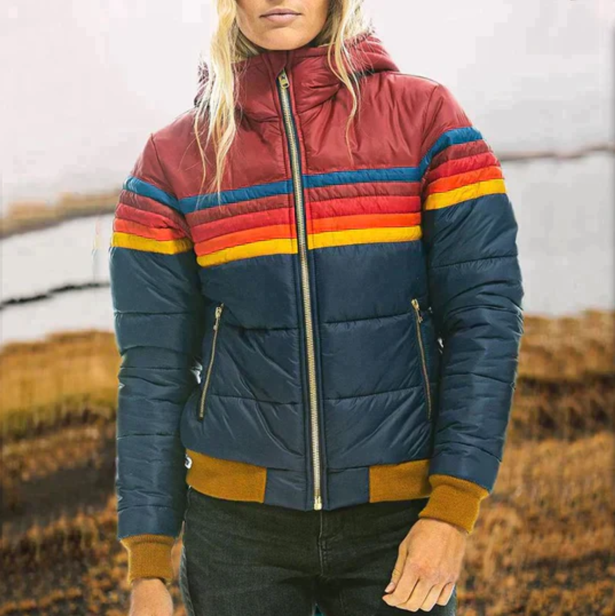 Hesterr – Plüschjacke für Damen