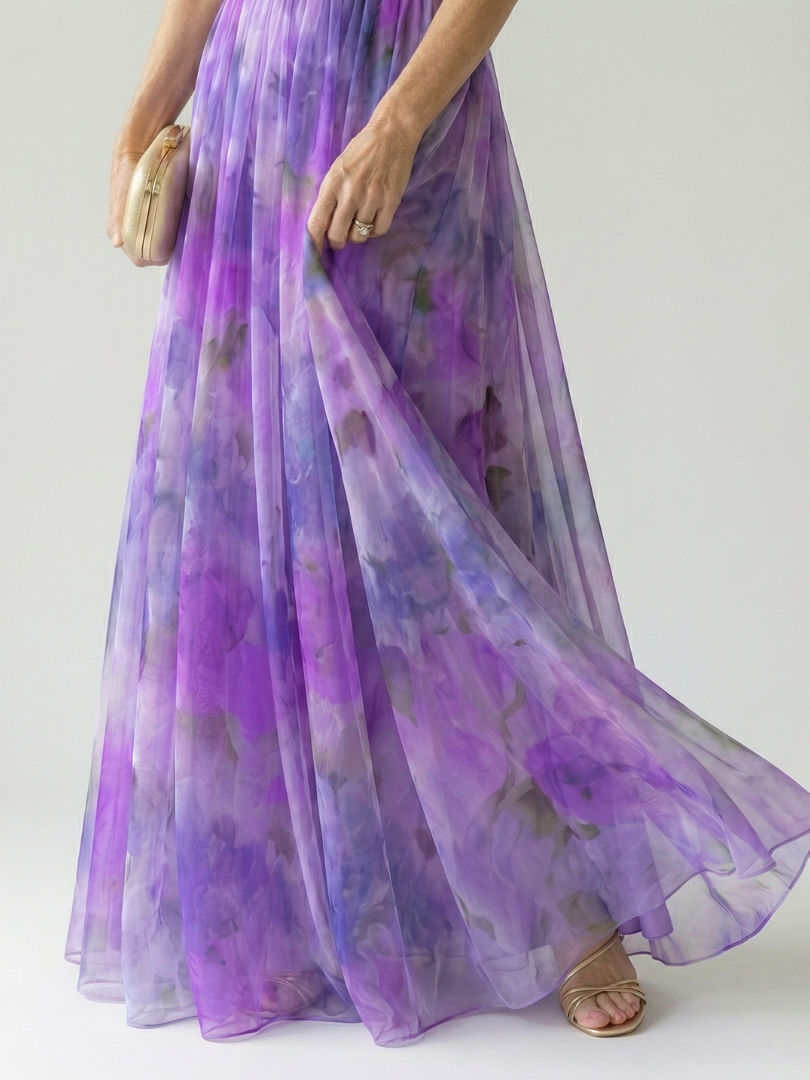Isel | Soft Wrap Maxikleid