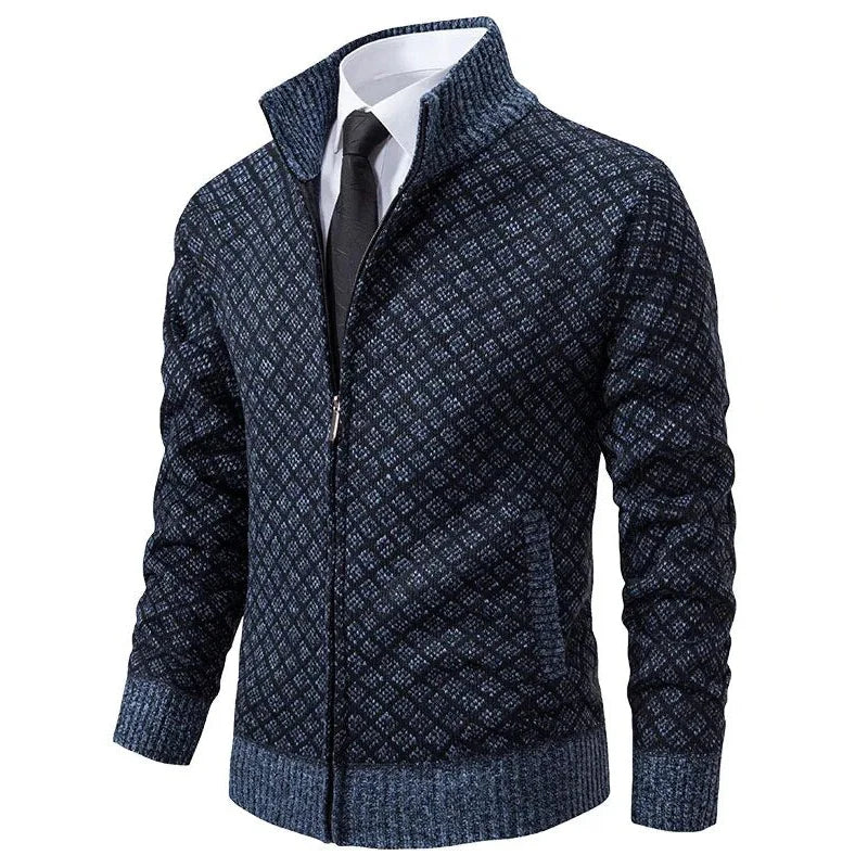 Maximilian | Premium-Strickjacke mit Reißverschluss