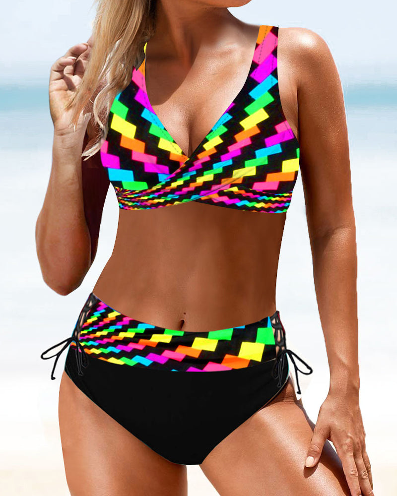 Eva - farbenfrohes, verspieltes Bikini
