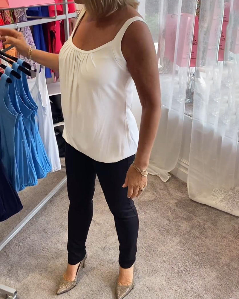 Corina - Softtouch-Tanktop mit U-Ausschnitt