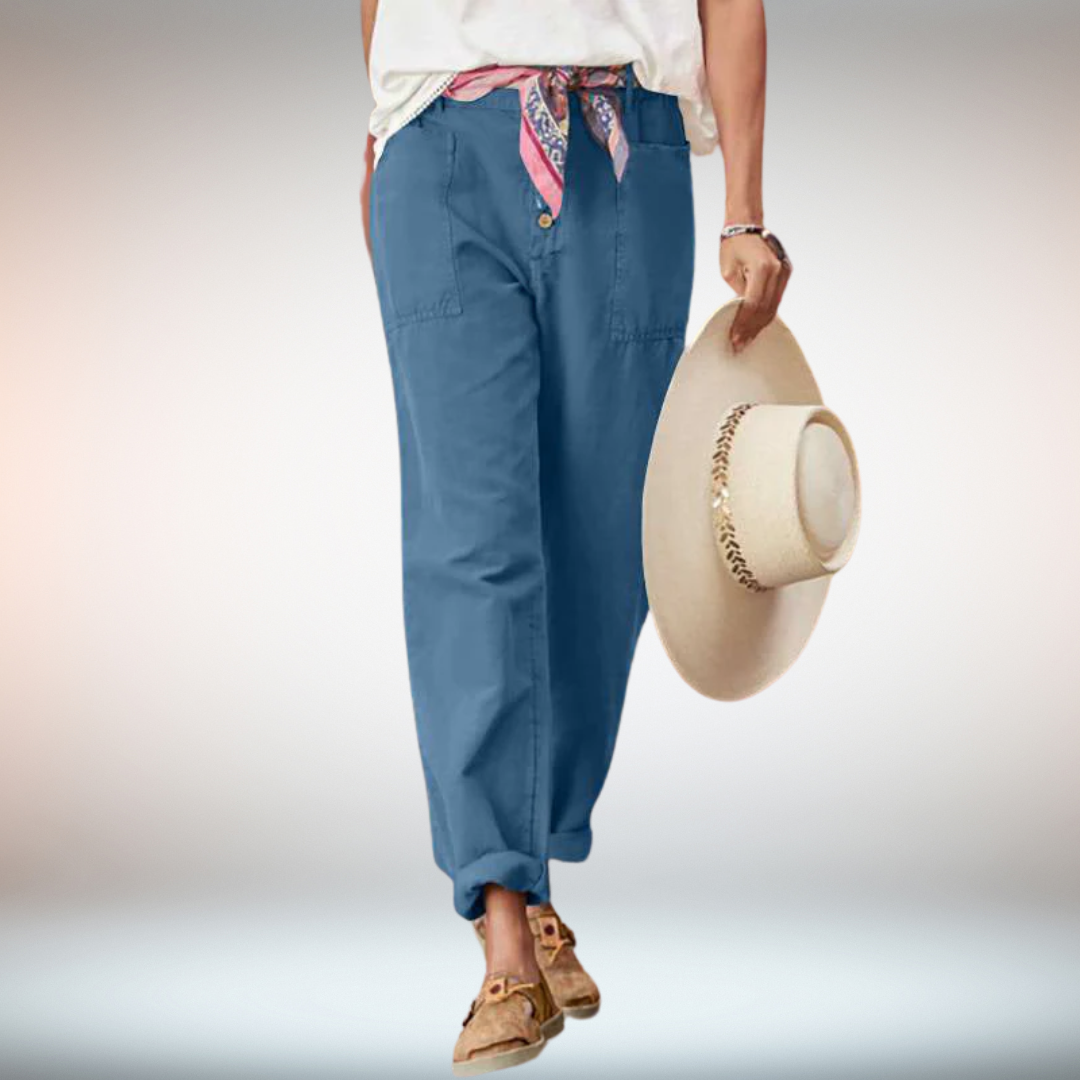 Amelia | Damenhose mit lockerem Schnitt für elegante Auftritte