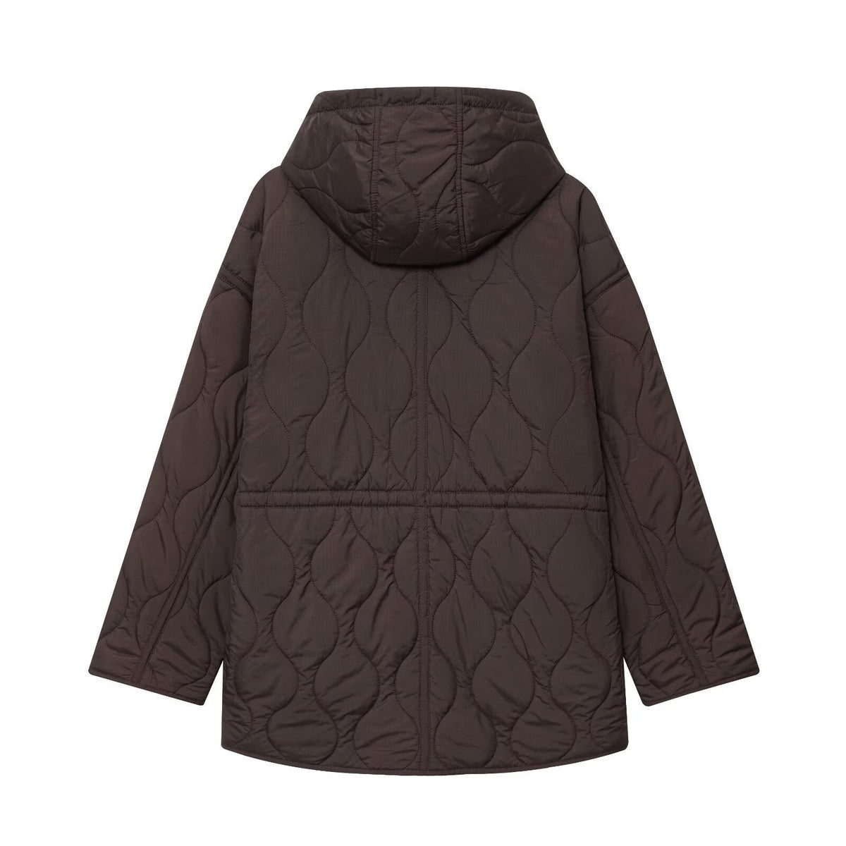 Damen Steppmantel mit funktionellem Frontverschluss - Bonny