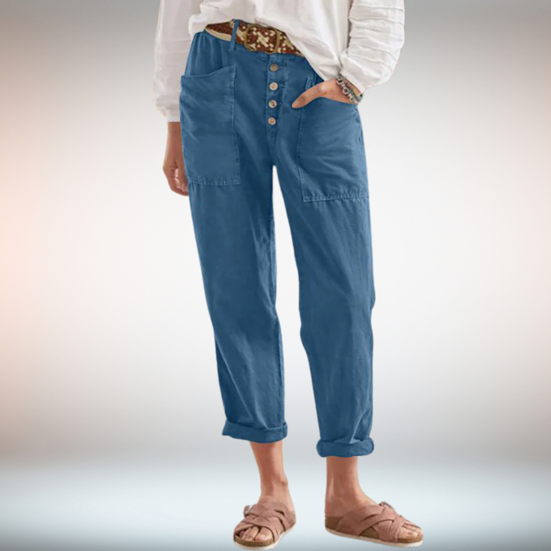 Amelia | Damenhose mit lockerem Schnitt für elegante Auftritte