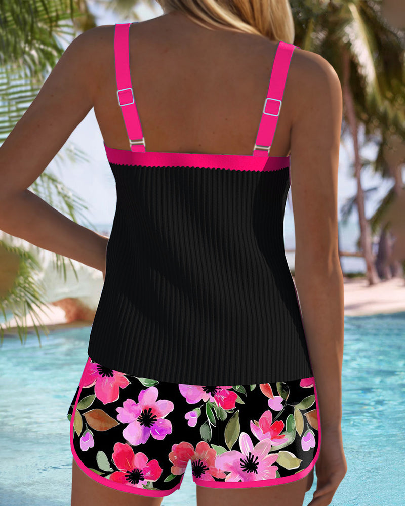 Zafina | Elegantes zweiteiliges Tankini-Set für einen anspruchsvollen Schwimmlook