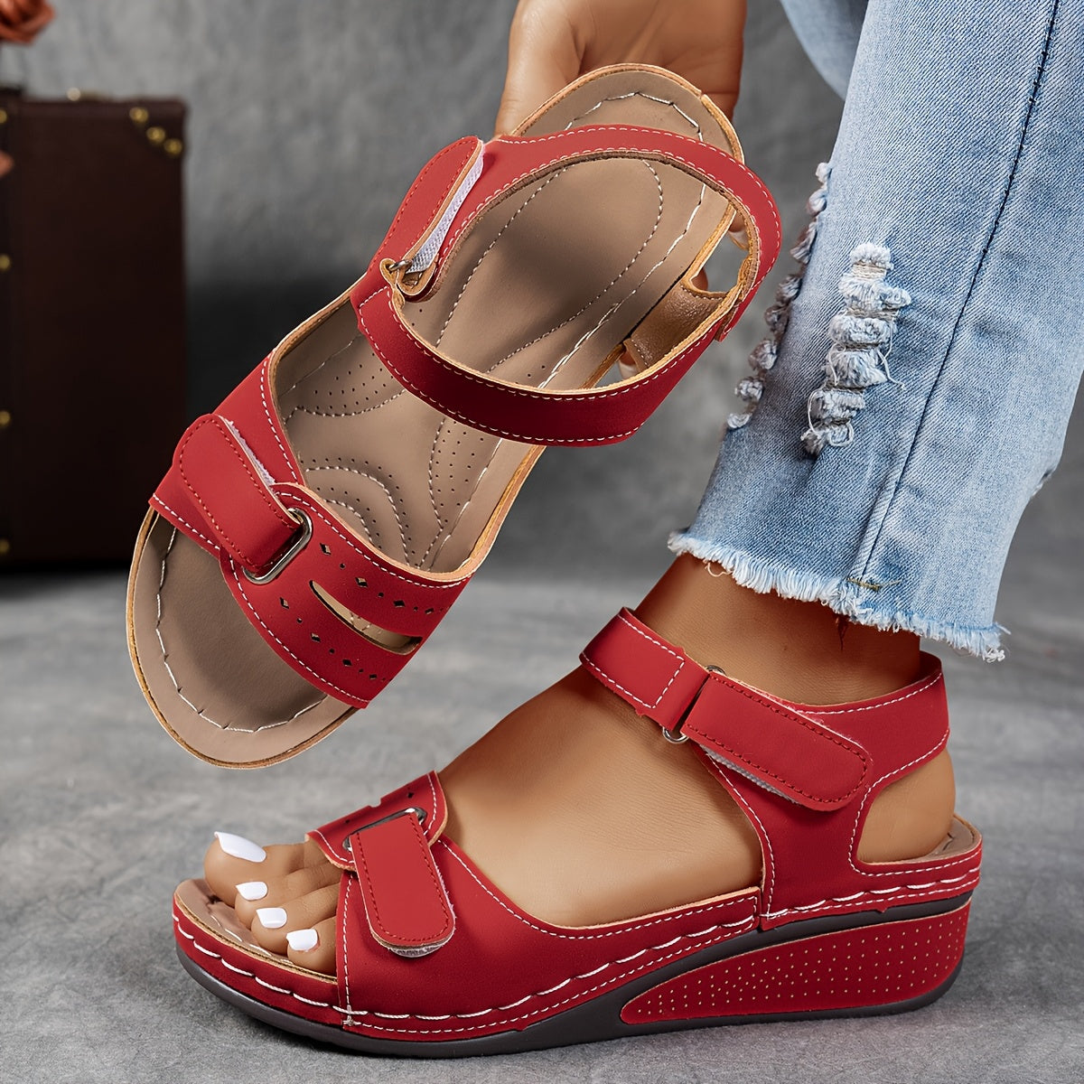 Madison | Bequeme orthopädische Sandale für Damen
