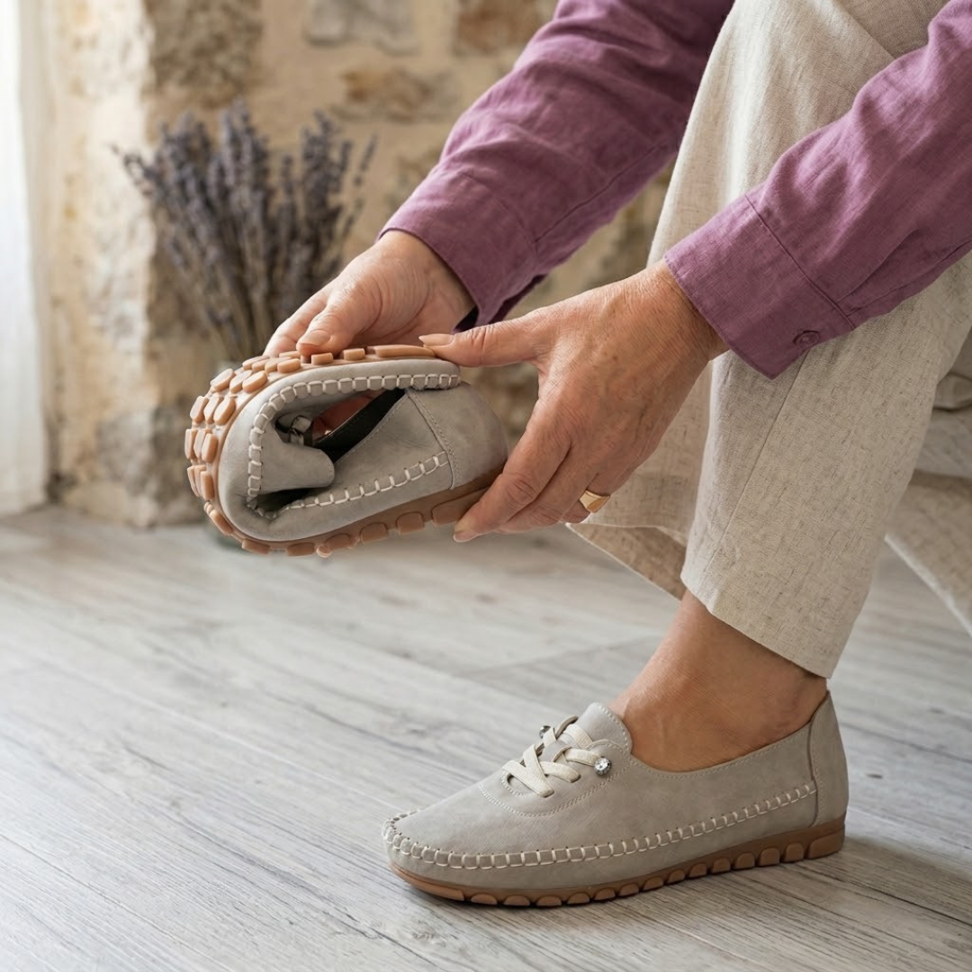 Céliane | Weiche Mokassins mit ergonomischer Sohle und ganzheitlichem Komfort