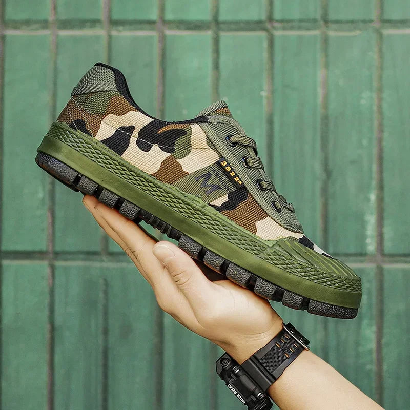 Ranger | Herren Camo-Sneaker Low-Top Taktisch Outdoor