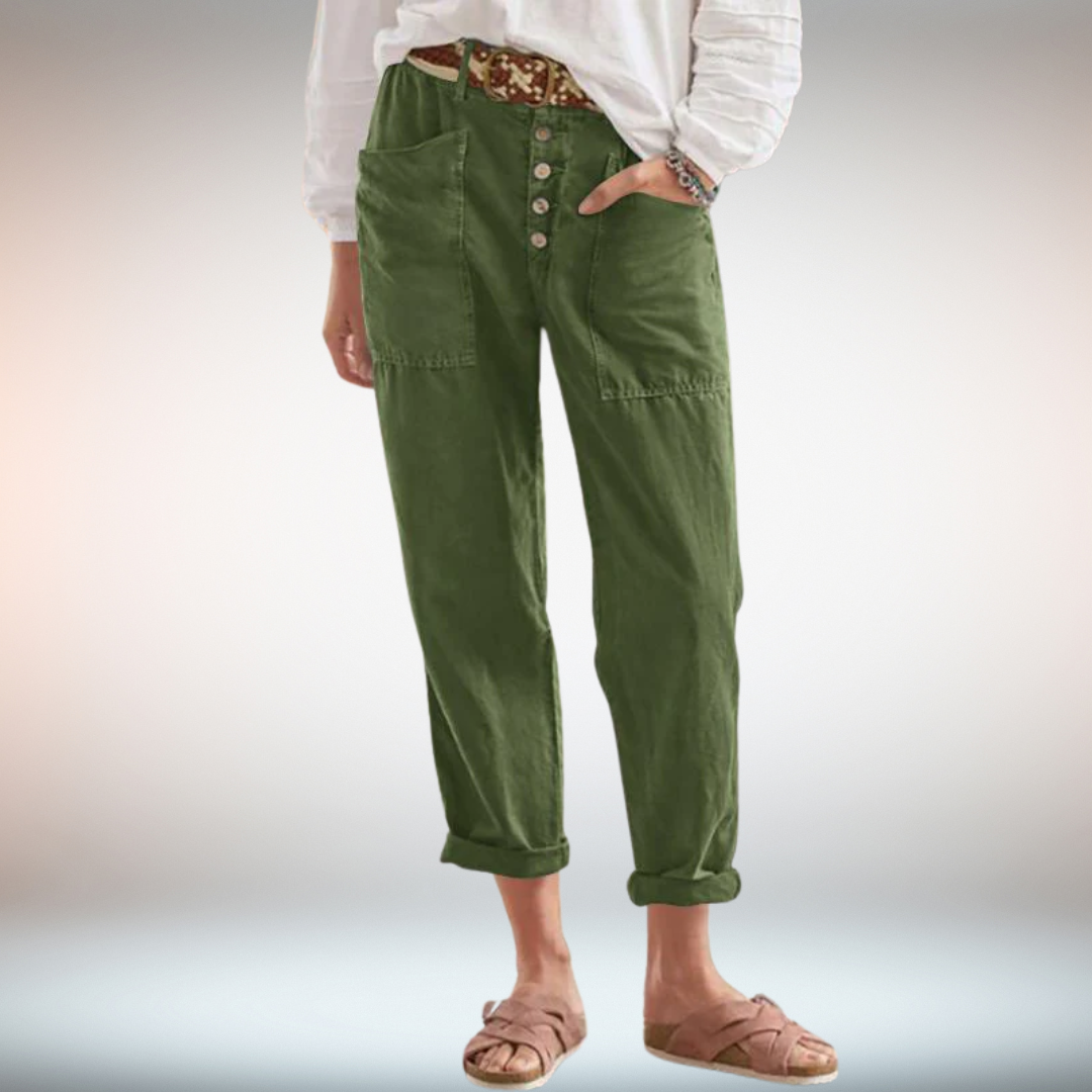 Amelia | Damenhose mit lockerem Schnitt für elegante Auftritte