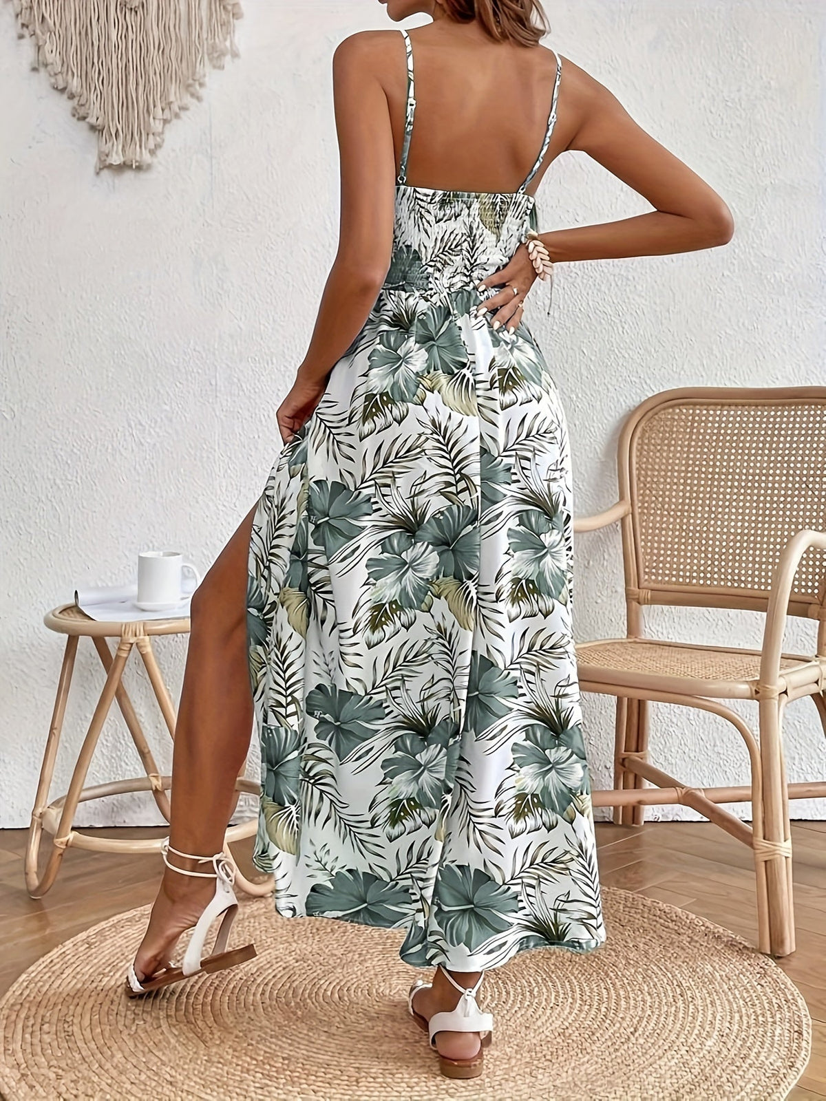 Paula | Blumen Maxikleid Boho Eleganter Stil