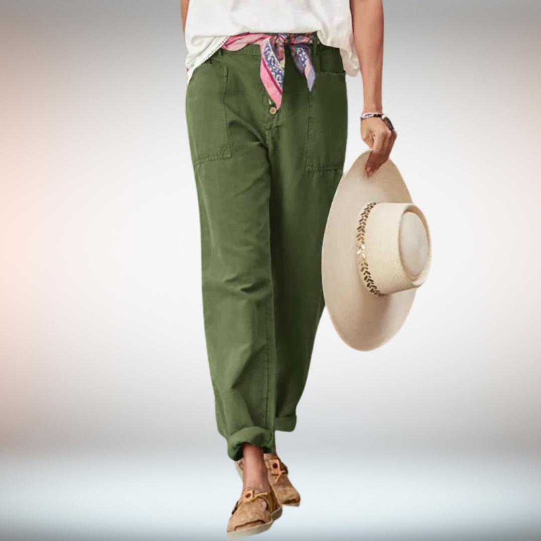 Amelia | Damenhose mit lockerem Schnitt für elegante Auftritte