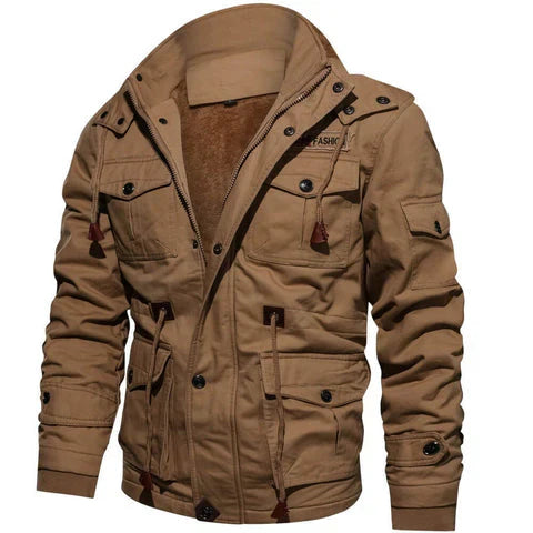 TROYAN |Eleganter Kommandantenmantel