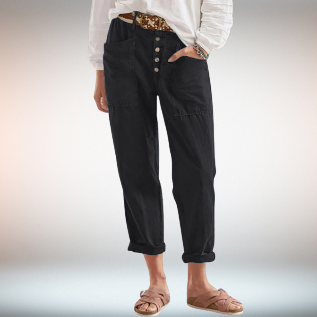 Amelia | Damenhose mit lockerem Schnitt für elegante Auftritte