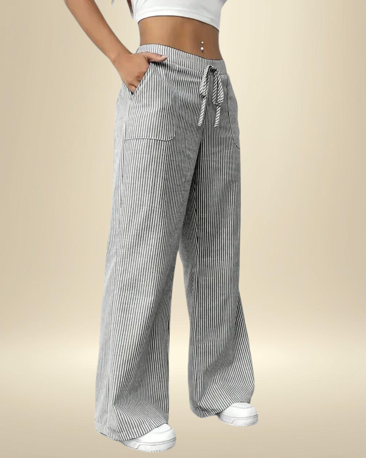 Mirayne - Fließende Wide-Leg-Hose