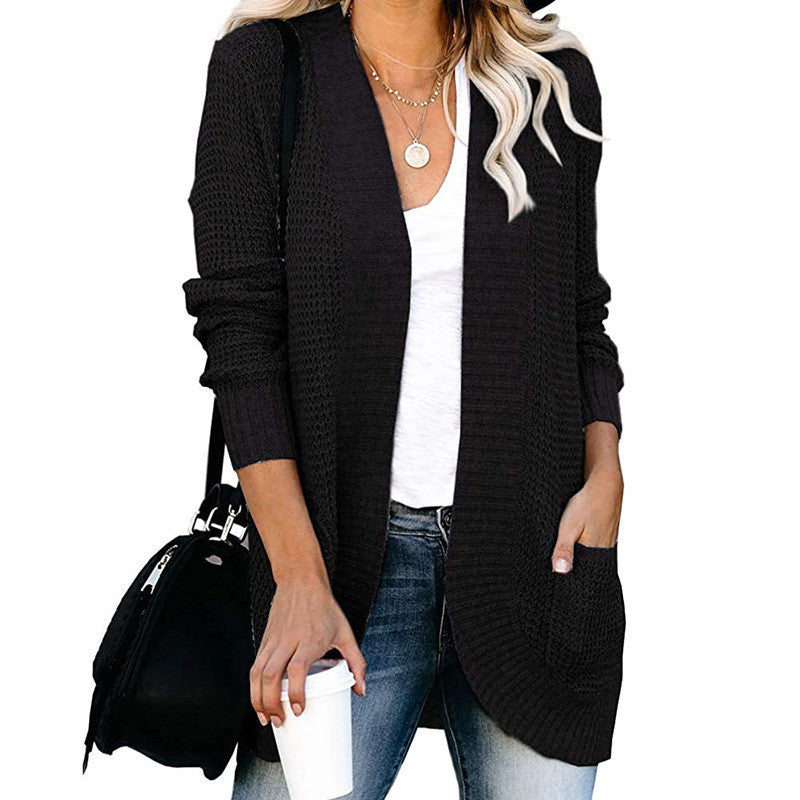 HANAE –  Long-cardigan mit retro-flair