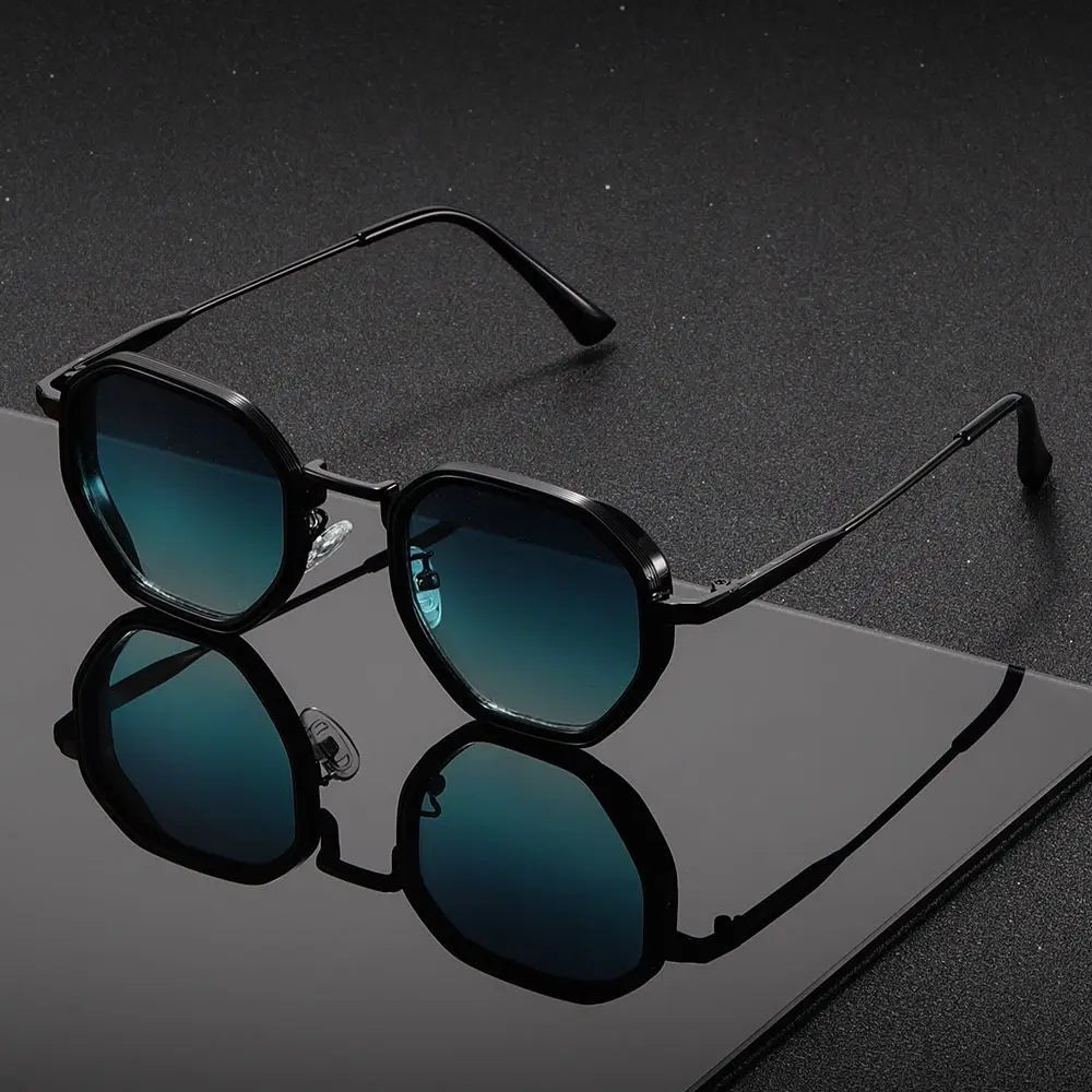 Velmora - Stylische Achtkant Sonnenbrille Mit UV Schutz