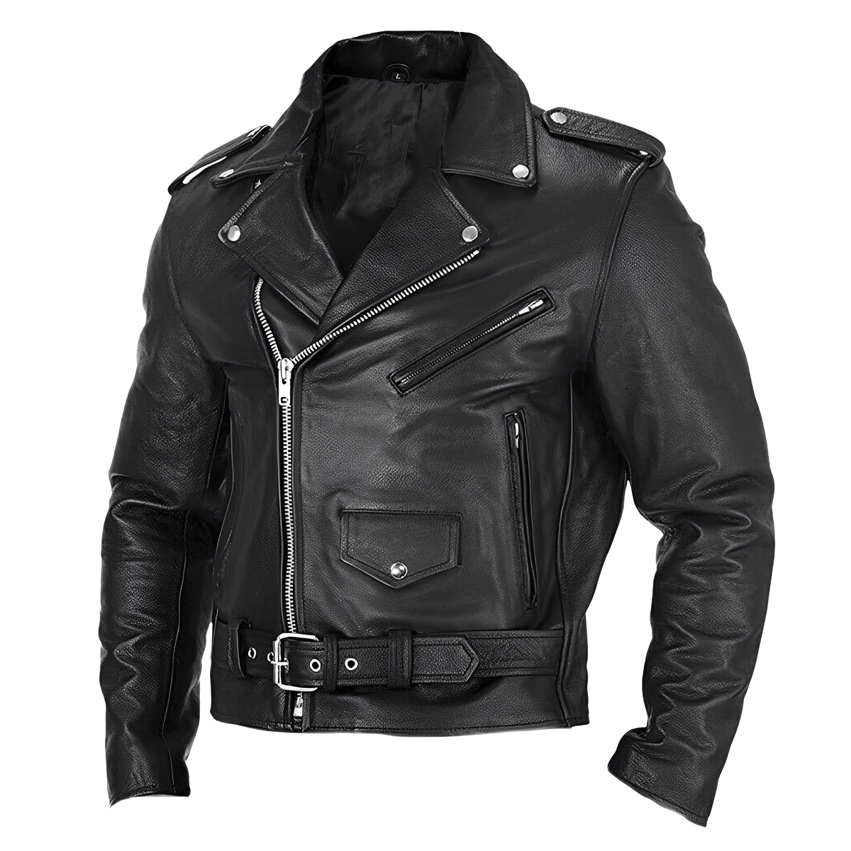 Brandon - Herren-Motorradjacke mit vielen Taschen