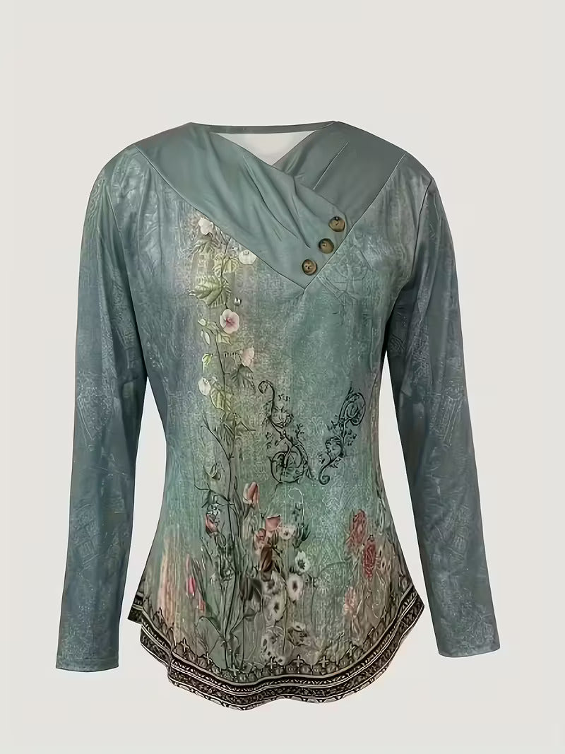 Dainora – Minikleid im Ethnischen Stil Mit Tatarischem Drucken