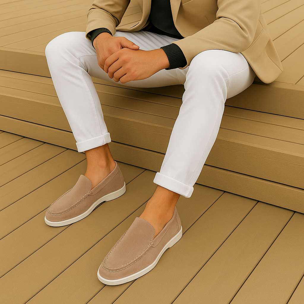 Gerhard | Herren Wildleder Loafer Schick Komfort Elegant