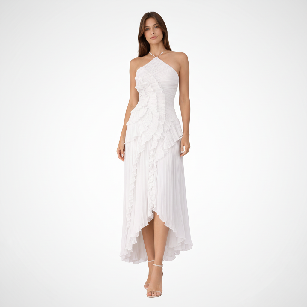 Irene | Damen Ärmelloses Halter Rückenfrei Maxikleid – Halter Maxi Rückenfrei 2026