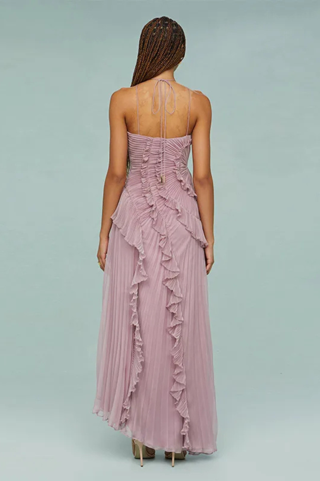 Irene | Damen Ärmelloses Halter Rückenfrei Maxikleid – Halter Maxi Rückenfrei 2026