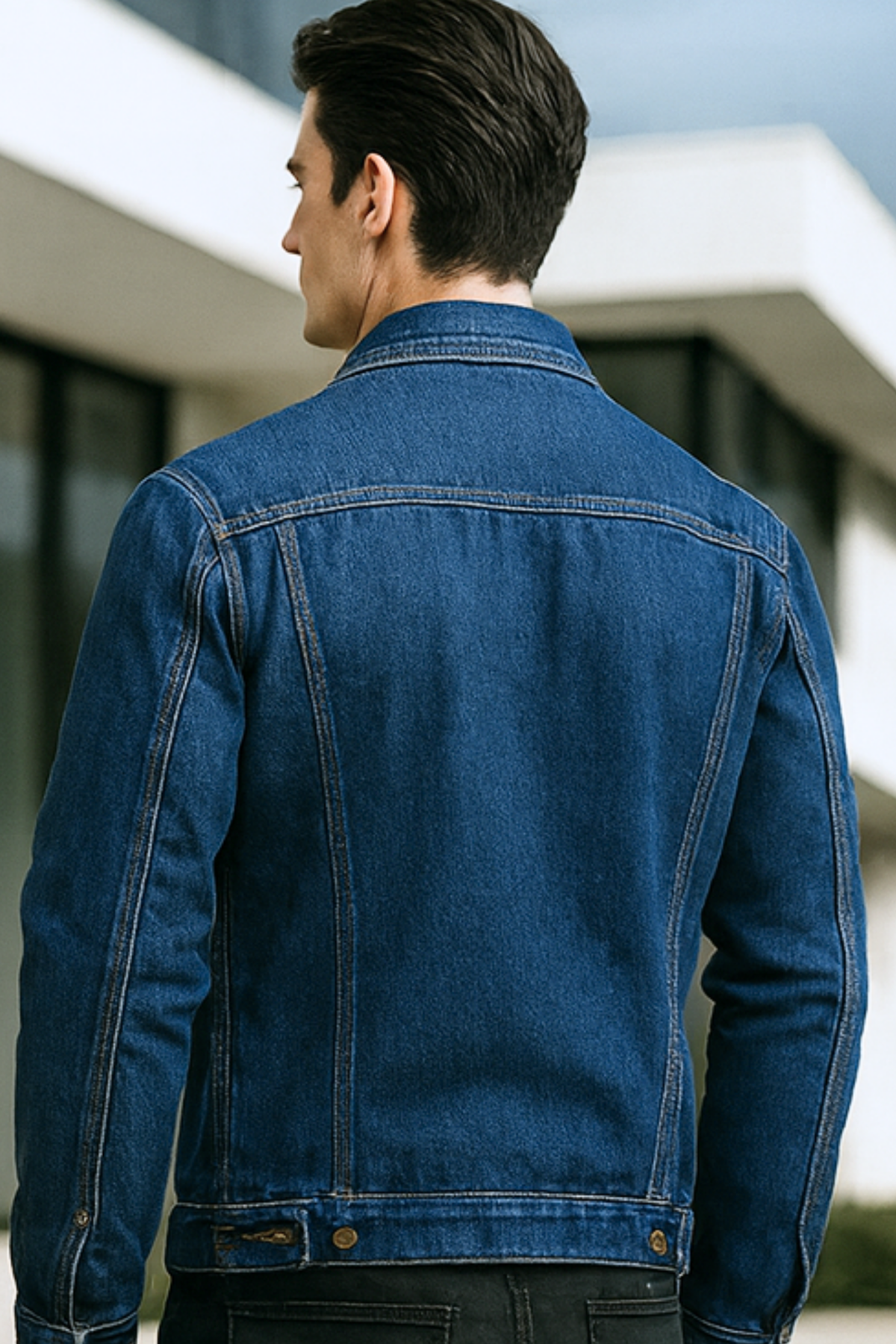 Tobias | Stylische Herren Jeansjacke im modernen Schnitt
