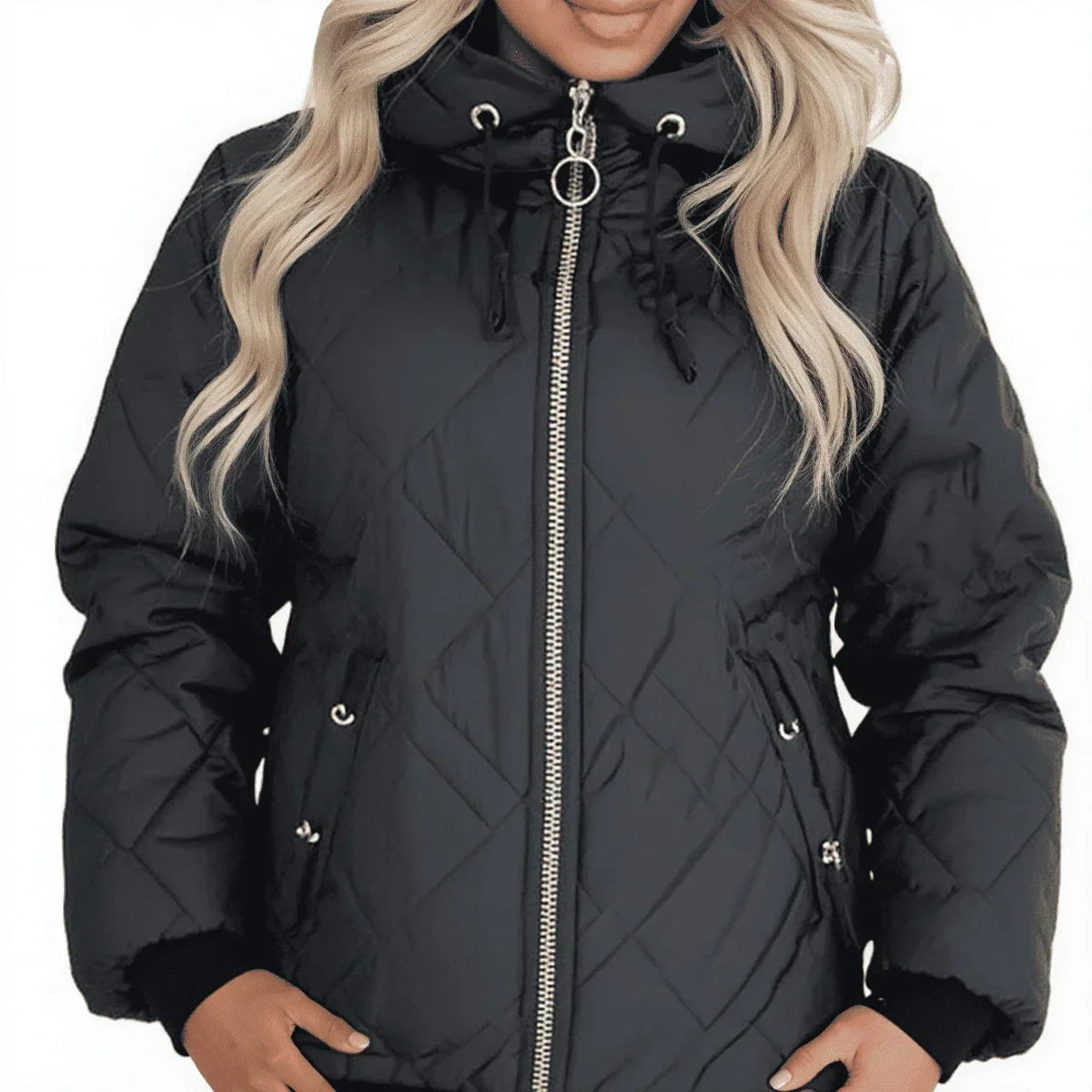 UrbanGlanz™ Thermojacke mit Hochwertiger Steppung und Hohem Kragen / Warmer Komfort mit Raffiniertem Design!