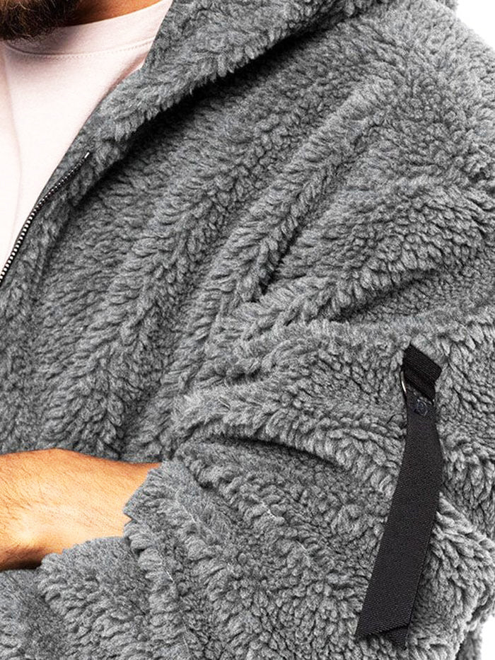 Kapuzenjacke aus Thermofleece - DAVIS