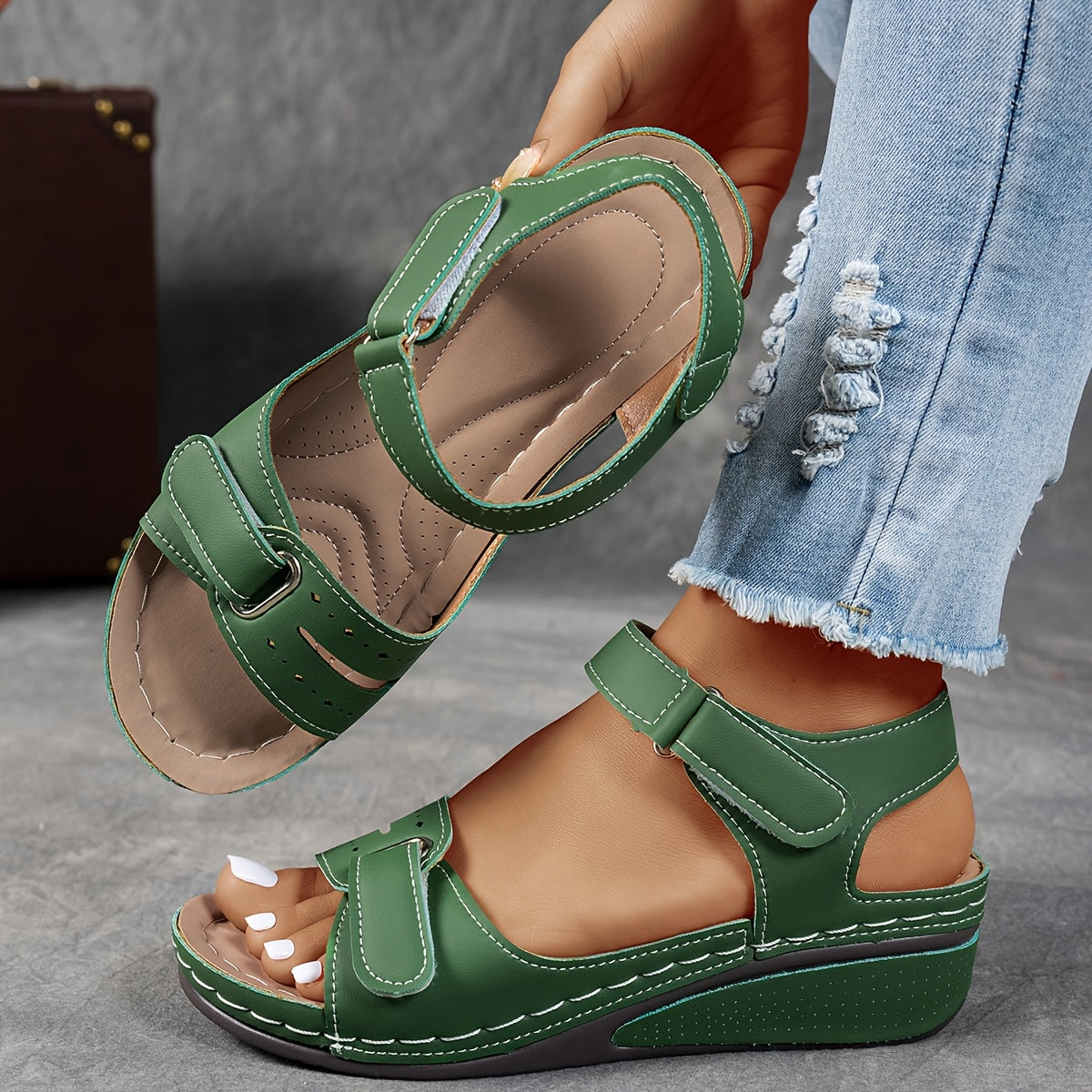 Madison | Bequeme orthopädische Sandale für Damen