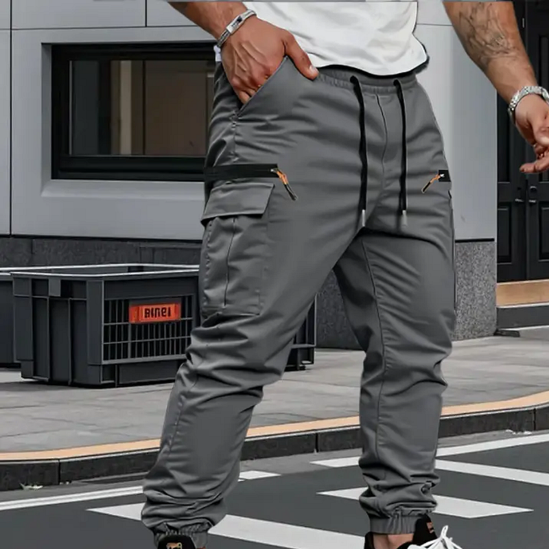 Masoon - Jogging Hose Aus Stretch Werkstoff